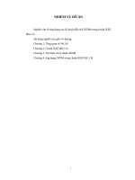 Nghiên cứu về ứng dụng của kỹ thuật điều chế OFDM trong chuẩn IEEE 802 1