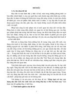 Pháp luật với việc xây dựng đạo đức mới cho sinh viên các trường đại học ở hà nội hiện nay 