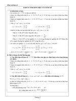 BÀI TẬP KHẢO SÁT HÀM SỐ CÓ LỜI GIẢI