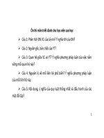 Ôn thi môn triết dành cho học viên cao học 