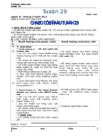 BỘ GIÁO ÁN LỚP 3 TUẦN 29 (2012-2013) - ĐƯỢC BÌNH CHỌN XUẤT SẮC NHẤT CẤP TRƯỜNG, DỰ THI GVDG CẤP HUYỆN