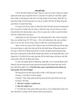 Thiết kế môn học Quản Trị Marketing: Tìm hiểu thực trạng và giải pháp truyền thông của thương hiệu Thế Giới Di Động”.