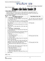 BỘ GIÁO ÁN LỚP 3 TUẦN 19 (2012-2013) - ĐƯỢC BÌNH CHỌN XUẤT SẮC NHẤT CẤP TRƯỜNG, DỰ THI GVDG CẤP HUYỆN