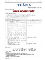 BỘ GIÁO ÁN LỚP 3 TUẦN 6 (2012-2013) - ĐƯỢC BÌNH CHỌN XUẤT SẮC NHẤT CẤP TRƯỜNG, DỰ THI GVDG CẤP HUYỆN