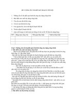 Đề cương ôn thi môn kế hoạch tiến độ