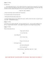 Đề thi thử vào lớp 10 môn Văn năm 2014 THCS Nghi Văn