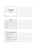 Bài giảng Kế toán quản trị: Chương 6  TS. Trần Quang Trung