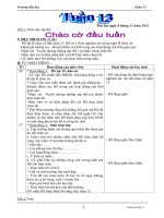 BỘ GIÁO ÁN LỚP 3 TUẦN 13 (2012-2013) - ĐƯỢC BÌNH CHỌN XUẤT SẮC NHẤT CẤP TRƯỜNG, DỰ THI GVDG CẤP HUYỆN