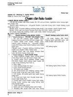 BỘ GIÁO ÁN LỚP 3 TUẦN 26 (2012-2013) - ĐƯỢC BÌNH CHỌN XUẤT SẮC NHẤT CẤP TRƯỜNG, DỰ THI GVDG CẤP HUYỆN