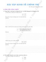 Bài tập kinh tế chính trị đại học y dược cần thơ 