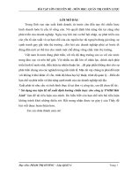 thảo luận quản trị chiến lược sử dụng ma trận IE đề xuất định hướng chiến lược cho công ty TNHH hải linh