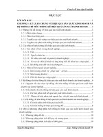 Phân tích thống kê hiệu quả hoạt động sản xuất kinh doanh Công ty cổ phần sản xuất và thương mại Vinh Quang giai đoạn 2007 - 2010