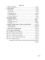 Đề tài NC KHSP UD Sử sụng dụng hằng đẳng thức rút gọn biểu thức có chứa căn thức bậc hai để rèn kỷ năng và phương pháp giải toán nhằm làm tăng kết quả học tập chương I  Đại số của học sinh lớp 9