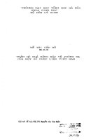 Thăm dò khả năng bảo vệ phóng xạ của một số dược liệu việt nam