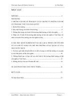 Tiểu luận chuyên đề Kinh tế chính trị   QUÁ TRÌNH CHUYỂN ĐỔITỪ CƠ CHẾ CŨ SANG CƠ CHẾ THỊ TRƯỜNG CÓ SỰ QUẢN LÝ CỦANHÀ NƯỚC XHCN