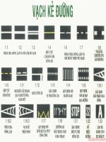 Vạch kẻ đường biển báo giao thông đường bộ 