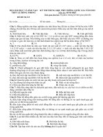 Đề thi thử THPT quốc gia môn sinh năm 2015  đề số 34 