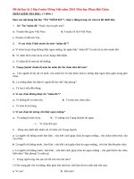 Đề thi học kì 2 lớp 4 môn Tiếng Việt năm 2014 TH Phan Bội Châu