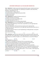 Đề thi thử THPT quốc gia năm 2016 môn sinh   đề số 6 