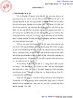 THỰC TRẠNG HOẠT ĐỘNG KINH DOANH CỦA VĂN PHỊNG DU LỊCH THUỘC KHÁCH SẠN DÂN CHỦ