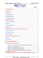 Đề tài NCKHSP ứng dụng Phát huy tính tích cực học tập của học sinh lớp 5A trong một tiết học Toán bằng phương pháp thảo luận nhóm