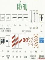 Biển phụ biển báo giông thông đường bộ 