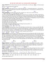 Đề thi thử THPT quốc gia năm 2016 môn sinh   đề số 8 