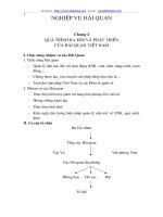 nghiệp vụ hải quan 