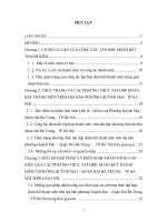 Một số giải pháp nhằm nâng cao hiệu quả phương thức tập hợp, đoàn kết thanh niên trên địa bàn Phường Quỳnh Mai – Quận Hai Bà Trưng – TP Hà Nộitrong giai đoạn hiện nay