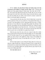 Nghiên cứu giải pháp kỹ thuật nuôi dưỡng rừng dẻ ăn hạt (castanopsis boisii hickel et camus) tại bắc giang 