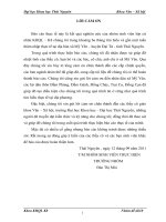 Nâng cao hiệu quả sử dụng đất nông nghiệp tại xã mỹ yên   huyện đại từ   tỉnh thái nguyên 