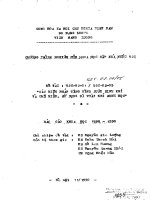 Các biện pháp tăng cường năng suất sinh khí và chế biến sử dụng bã thải khí sinh học