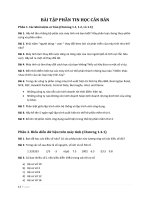 Bài tập tin học căn bản 