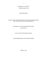 Giáo dục ý thức chấp hành pháp luật cho thanh niên huyện diễn châu, tỉnh nghệ an trong giai đoạn hiện nay 