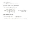 Đề thi học kì 2 môn Toán lớp 10 năm 2014 (P5)