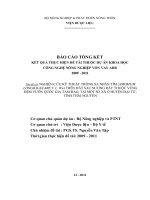 NGHIÊN cứu kỹ THUẬT TRỒNG SA NHÂN tím (AMOMUM LONGILIGULARE t  l  wu) TRÊN đất SAU NƯƠNG rẫy THUỘC VÙNG đệm vườn QUỐC GIA TAM đảo, tại một số xã ở HUYỆN đại từ, TỈNH THÁI NGUYÊN 