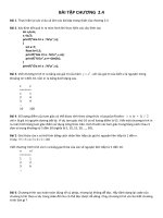 Bài tập mẫu lập trình c   chương 2 4 