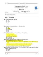 Đề thi giữa kỳ tin đại cương   2013 01