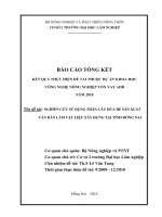 Nghiên cứu sử dụng thân cây dừa để sản xuất ván dán làm vật liệu xây dựng tại tỉnh đồng nai 