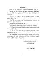 Một số giải pháp quản lý đội ngũ giáo viên tiểu học huyện hà trung, tỉnh thanh hóa 