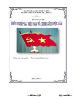 Thất nghiệp tại Việt Nam và chính sách việc làm