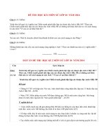 Đề thi học kì 2 môn Sử lớp 10 năm 2014 (P4)