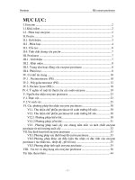 Nghiên cứu về hệ enzym pectinase