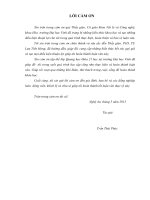 Nghiên cứu tính chất quang học của vật liệu Nano ô xít kẽm pha tạp