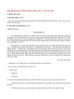 Đề thi học kì 2 lớp 4 môn Tiếng Việt năm 2014 trường TH Yên Mĩ 1