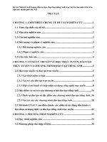 Đề tài: Nhân tố ảnh hưởng đến sự lựa chọn học tiếng Anh trực tuyến của sinh viên trên địa bàn thành phố Hà Nội