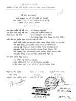 Quy hoạch cơ sở vật chất kỹ thuật của tổng công ty hóa chất – VLĐ và dock giai đoạn 1991 2000