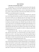 sáng kiến kinh nghiệm rèn kĩ năng viết đoạn mở bài trong bài văn nghị luận cho học sinh trung học phổ thông 