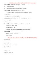 Đề thi học kì 2 lớp 7 môn Toán THCS Quỳnh Lập năm 2014