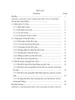 Sử dụng bản đồ tư duy trong dạy học chương Mắt và các dụng cụ quang Vật lí 11 nâng cao Trung học phổ thông